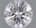 Natural Diamond 0.70 Carats, Round with Excellent Cut, K Color, VVS2 Clarity and Certified by IGI