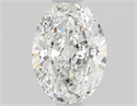 Diamante Natural 0.50 quilates, Ovalado , Color E, claridad VS1 y certificado GIA