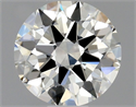 Diamante Natural 0.50 quilates, Redondo , Color I, claridad VVS2 y certificado GIA