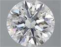 Lab Grown Diamond 1.10 Carats, Round with Excellent Cut, D Color, VS2 Clarity and Certified by GIA