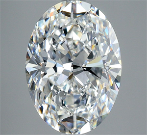 Foto Diamante Natural 3.02 quilates, Ovalado , Color F, claridad VS2 y certificado GIA de