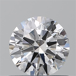 Picture of Natural Diamond 0.70 Carats, Round with Excellent Cut, D Color, VS2 Clarity and Certified by GIA