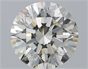 Diamante Natural 2.51 quilates, Redondo , Color J, claridad VS1 y certificado GIA
