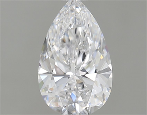 Picture of Natural Diamond 0.70 Carats, Pear with  Cut, D Color, VVS2 Clarity and Certified by GIA