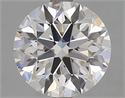 Lab Grown Diamond 3.02 Carats, Round with Ideal Cut, D Color, VVS2 Clarity and Certified by IGI