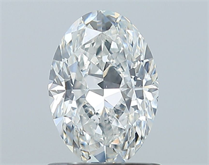 Foto Diamante Natural 1.01 quilates, Ovalado , Color F, claridad SI1 y certificado GIA de