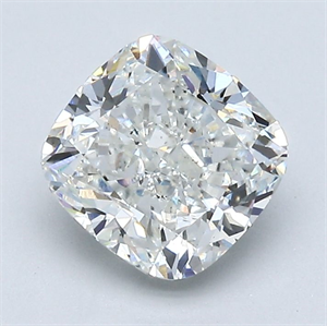 Picture of Natural Diamond 1.71 Carats, Cushion with  Cut, I Color, SI1 Clarity and Certified by GIA
