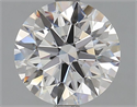 Del inventario de diamantes de laboratorio, 2.52 quilates, Redondo , Color D, claridad VVS1 y certificado GIA