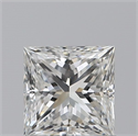 Natural Diamond 1.05 Carats, Princess with  Cut, G Color, VS2 Clarity and Certified by GIA