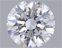 Del inventario de diamantes de laboratorio, 1.09 quilates, Redondo , Color D, claridad VVS2 y certificado IGI
