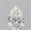 Diamante Natural 0.70 quilates, De pera , Color I, claridad VS1 y certificado GIA