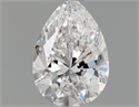 Diamante Natural 0.41 quilates, De pera , Color D, claridad VVS2 y certificado GIA