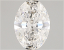 Diamante Natural 0.47 quilates, Ovalado , Color F, claridad SI1 y certificado GIA