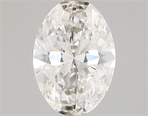 Foto Diamante Natural 0.47 quilates, Ovalado , Color F, claridad SI1 y certificado GIA de