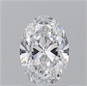 Natural Diamond 1.20 Carats, Oval with  Cut, D Color, VS1 Clarity and Certified by GIA