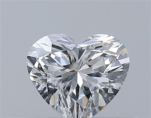 Picture of Natural Diamond 0.32 Carats, Heart with  Cut, F Color, VS2 Clarity and Certified by GIA