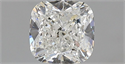 Diamante Natural 1.16 quilates, Del cojín , Color I, claridad VVS1 y certificado GIA