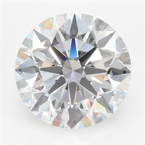 Picture of Lab Grown Diamond 2.73 Carats, Round with Ideal Cut, D Color, VVS1 Clarity and Certified by IGI