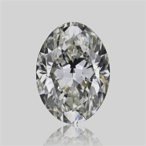 Picture of Natural Diamond 1.20 Carats, Oval with  Cut, I Color, VVS1 Clarity and Certified by GIA