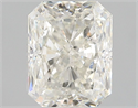 Natural Diamond 1.51 Carats, Radiant with  Cut, K Color, SI2 Clarity and Certified by GIA