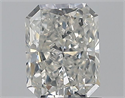 Natural Diamond 1.00 Carats, Radiant with  Cut, I Color, VS2 Clarity and Certified by GIA