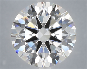 Picture of Lab Grown Diamond 6.01 Carats, Round with Excellent Cut, E Color, VVS2 Clarity and Certified by IGI