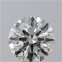 Natural Diamond 4.02 Carats, Round with Excellent Cut, H Color, VS2 Clarity and Certified by GIA