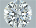 Diamante Natural 1.51 quilates, Redondo , Color H, claridad IF y certificado GIA