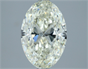 Diamante Natural 2.80 quilates, Ovalado , Color J, claridad VS2 y certificado IGI
