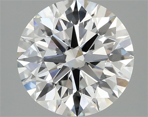 Picture of Lab Grown Diamond 3.04 Carats, Round with Ideal Cut, F Color, VVS2 Clarity and Certified by IGI