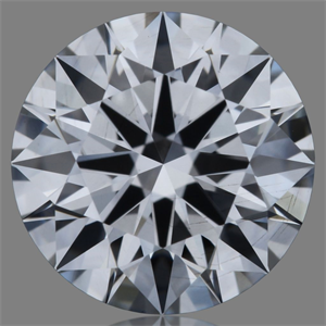 Picture of Lab Grown Diamond 1.23 Carats, Round with Ideal Cut, D Color, VS2 Clarity and Certified by IGI