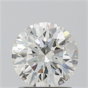 Diamante Natural 1.08 quilates, Redondo , Color H, claridad SI1 y certificado IGI