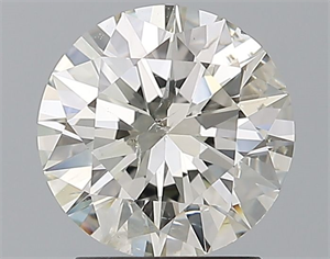 Foto Diamante Natural 2.00 quilates, Redondo , Color K, claridad SI1 y certificado GIA de