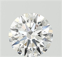 Lab Grown Diamond 1.02 Carats, Round with Ideal Cut, D Color, VVS2 Clarity and Certified by IGI