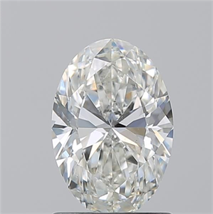 Foto Diamante Natural 1.20 quilates, Ovalado , Color I, claridad SI1 y certificado GIA de