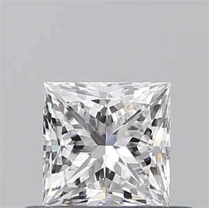 Foto Diamante Natural 0.50 quilates, Princesa , Color D, claridad VVS2 y certificado GIA de