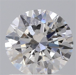 Picture of Natural Diamond 0.80 Carats, Round with Excellent Cut, E Color, SI2 Clarity and Certified by GIA