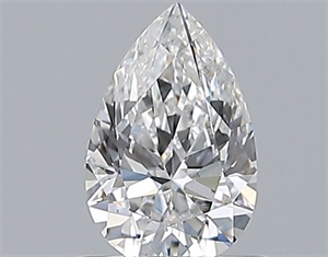 Foto Diamante Natural 0.65 quilates, De pera , Color E, claridad SI1 y certificado GIA de