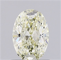 Natural Diamond 0.70 Carats, Oval with  Cut, M Color, SI1 Clarity and Certified by GIA