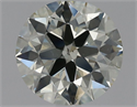 Natural Diamond 0.70 Carats, Round with Excellent Cut, M Color, SI2 Clarity and Certified by GIA