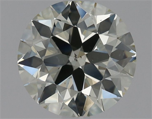 Picture of Natural Diamond 0.70 Carats, Round with Excellent Cut, M Color, SI2 Clarity and Certified by GIA