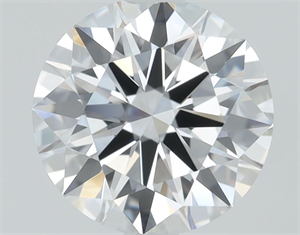 Picture of Lab Grown Diamond 1.07 Carats, Round with Ideal Cut, D Color, VS1 Clarity and Certified by IGI