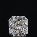 Natural Diamond 1.01 Carats, Radiant with  Cut, J Color, IF Clarity and Certified by GIA