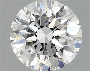 Picture of Lab Grown Diamond 1.10 Carats, Round with Excellent Cut, D Color, VS1 Clarity and Certified by IGI