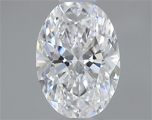 Picture of Natural Diamond 0.50 Carats, Oval with  Cut, D Color, VVS2 Clarity and Certified by GIA