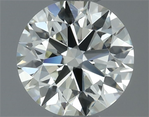 Foto Diamante Natural 0.53 quilates, Redondo , Color M, claridad VS1 y certificado GIA de