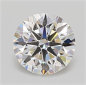 Lab Grown Diamond 1.02 Carats, Round with Ideal Cut, D Color, VS1 Clarity and Certified by IGI
