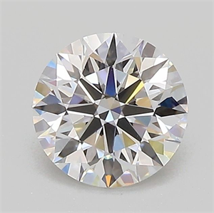 Picture of Lab Grown Diamond 1.02 Carats, Round with Ideal Cut, D Color, VS1 Clarity and Certified by IGI