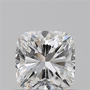 Picture of Natural Diamond 0.55 Carats, Cushion with  Cut, F Color, VS1 Clarity and Certified by GIA