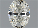 Natural Diamond 0.40 Carats, Oval with  Cut, I Color, VS1 Clarity and Certified by GIA
